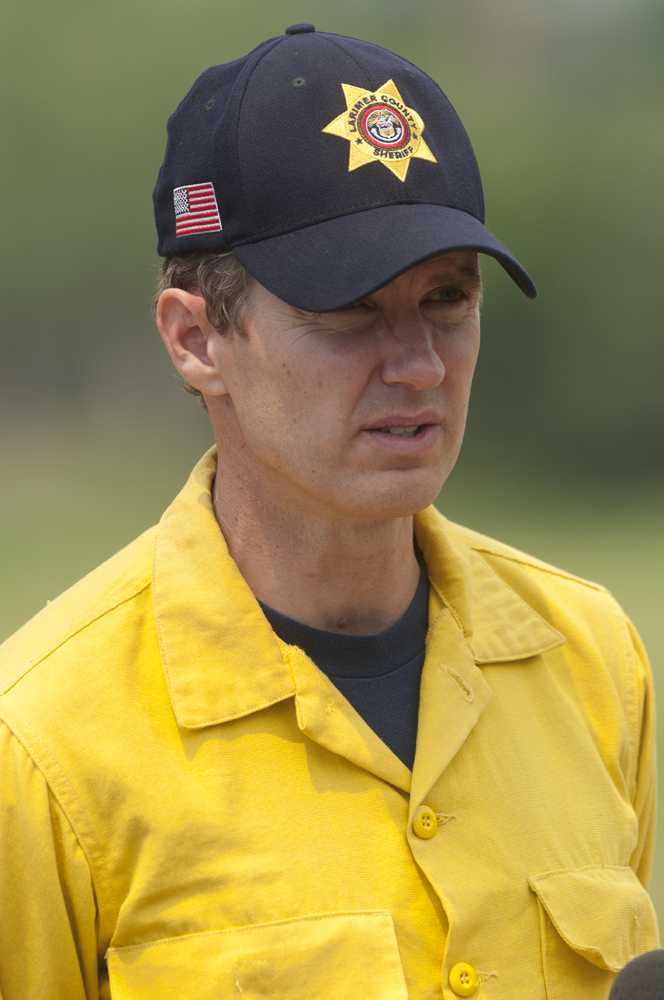 Executive Officer Nicholas Christensen DSC 0270 UPDATE: High Park Fire 100 percent contained