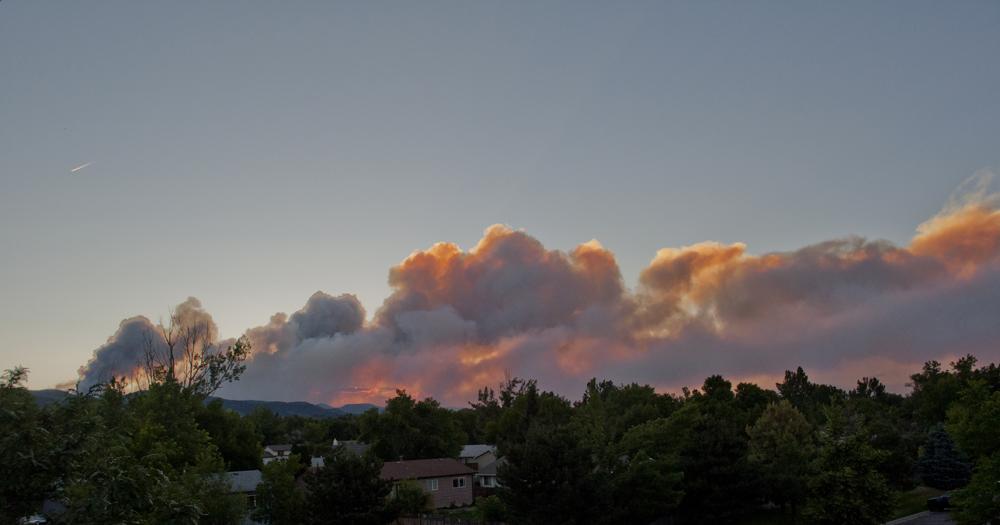 High Park fire smoke by John Sheesley Fire 2 UPDATE: High Park Fire 100 percent contained