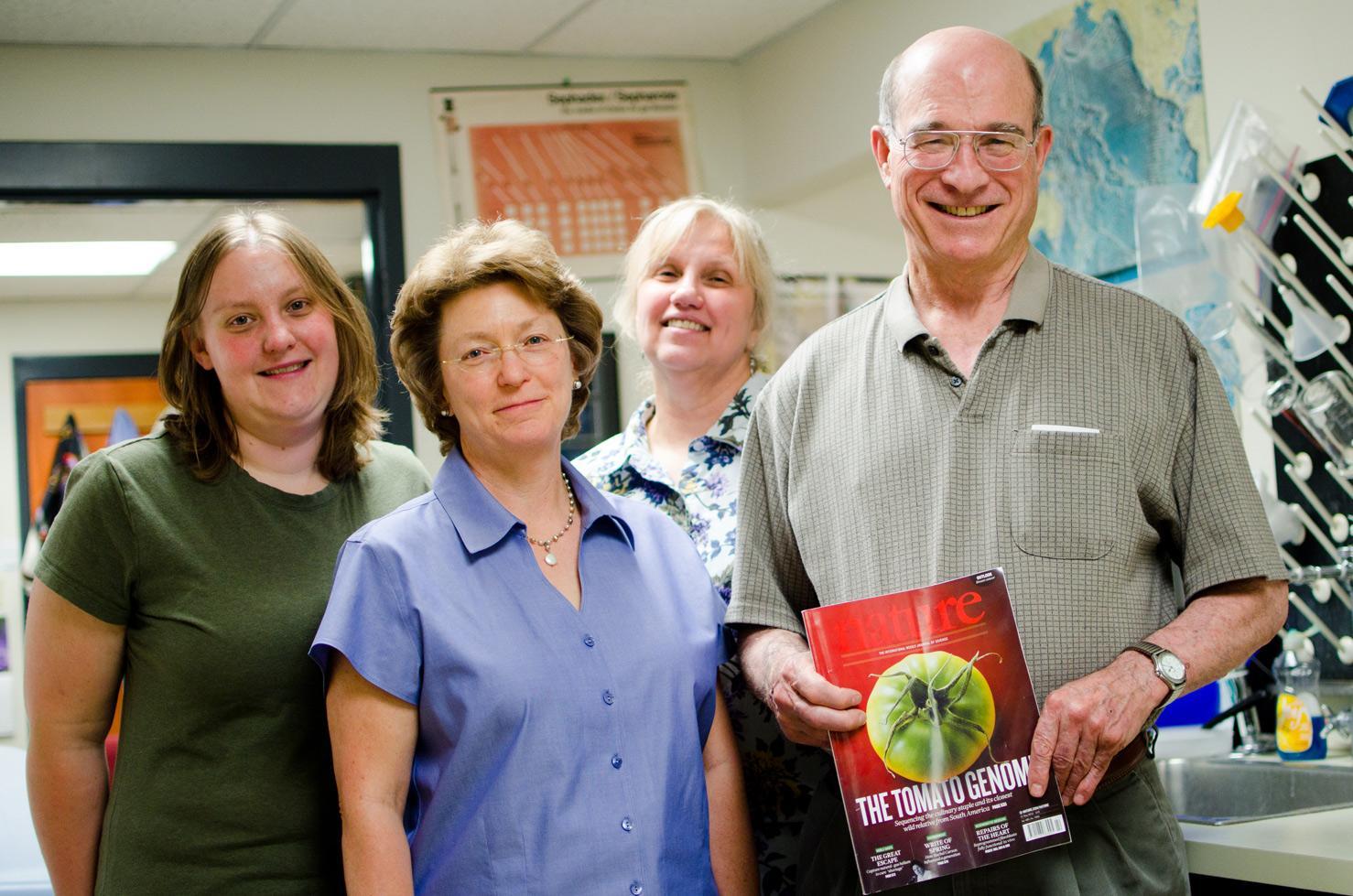 Tomato_group_web Tomato group web How five Colorado State faculty members helped map the tomato genome